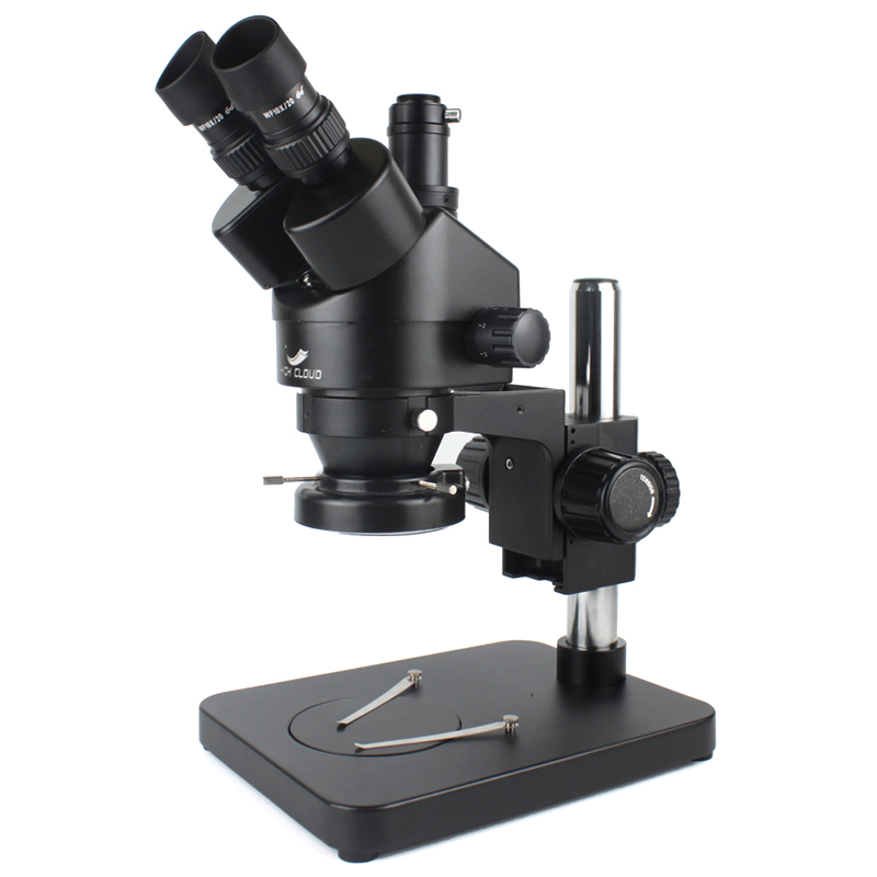 Trinocular Stereo Microscope 7X-45X - Telefon PCB Löten Reparatur Labor Industrie