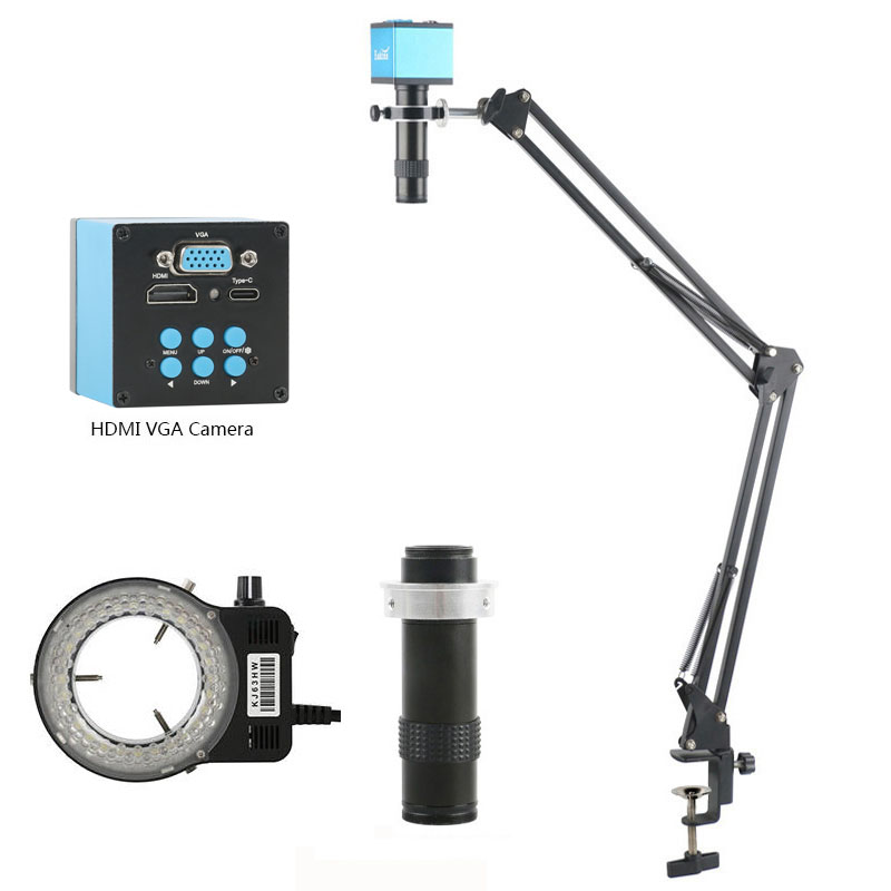 4K Microscope Camera Sony Sensor - 1X-200X Einstellbarer Zoom 4K 2K 48MP