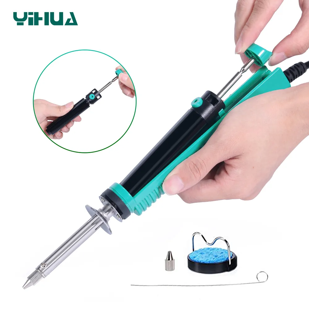 Desoldering Pump Electric Vacuum Station - YIHUA 929D-V 30W Elektrische Entlötpumpe Vakuum-Sauger