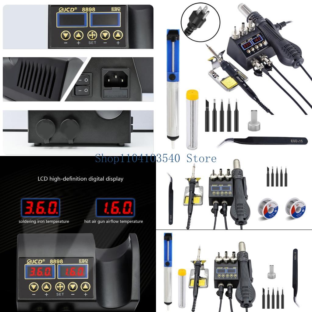 2 In 1 Soldering Rework Station 750W - 02DC 750W Lötstation 2 IN 1