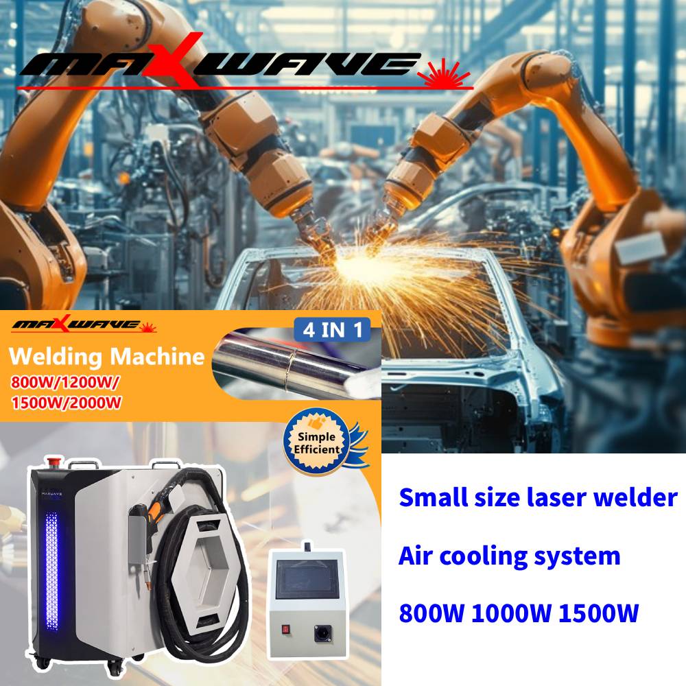 Laser Soldering Machine Handheld - Handlaserschweißgerät BWT 1200 W 3in1 800