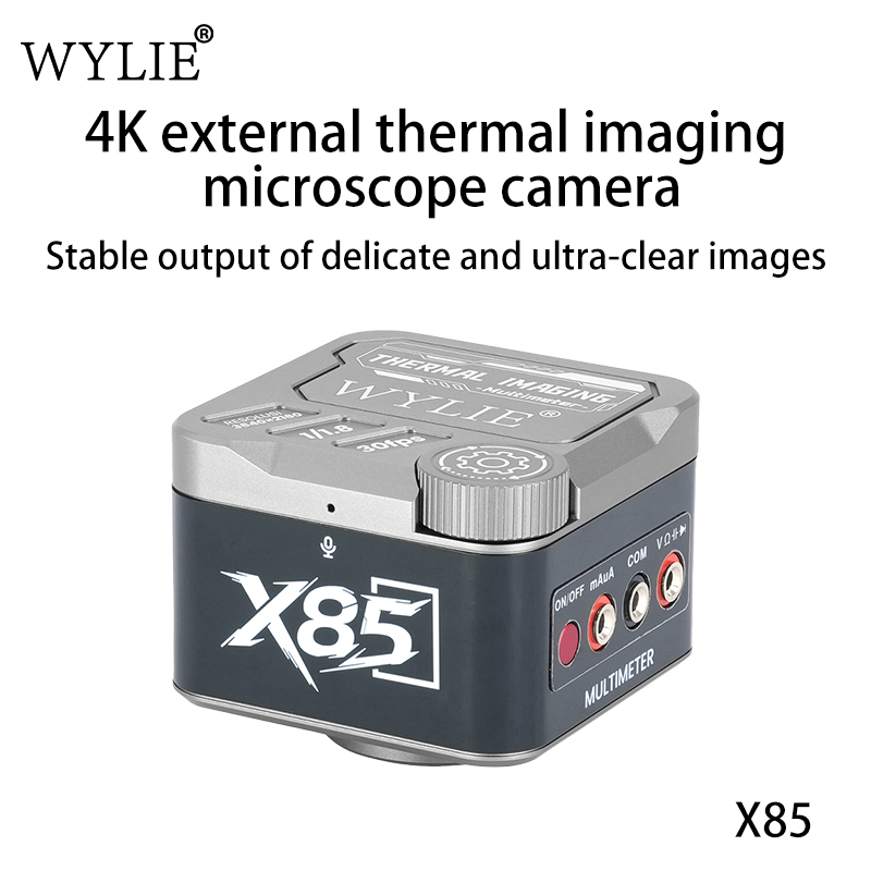 4K Microscope Camera Sony Sensor - WYLIE X85 4K Industriemikroskopkamera mit Infrarot-Wärmebildtechnik,