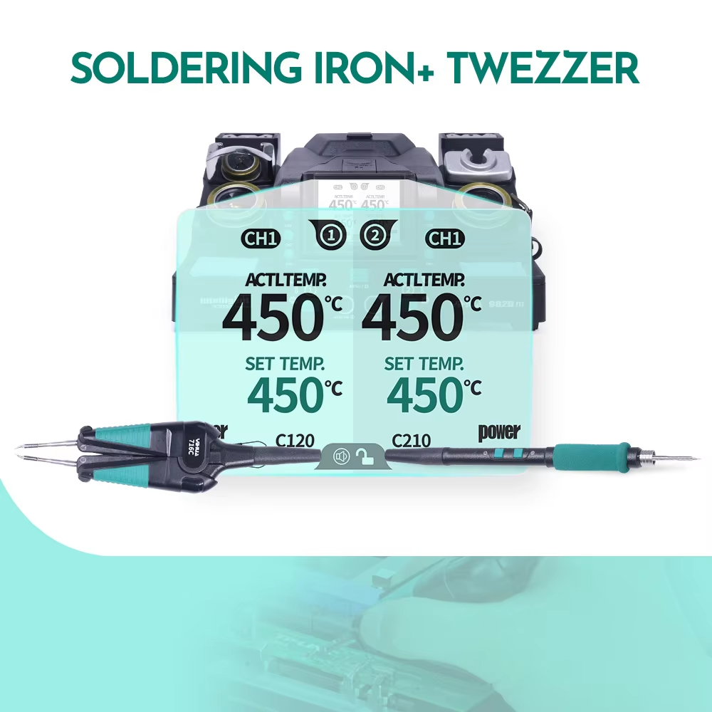 C210 Precision Soldering Station - für SMT SMD Micro Component Rework