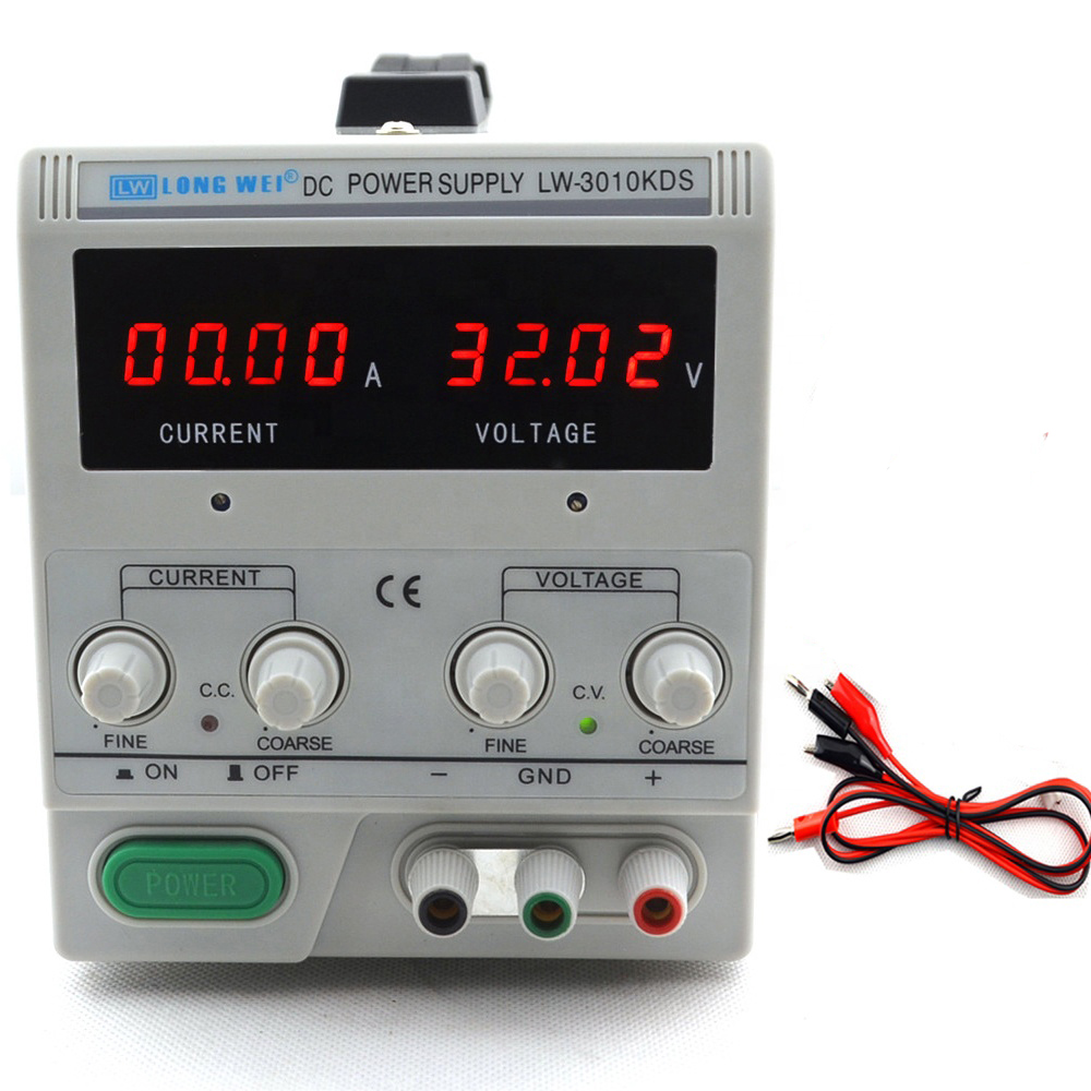 High Precision Dc Power Supply 30V 10A - Hochpräzises 4-stelliges DC-geregeltes Netzteil 30 V