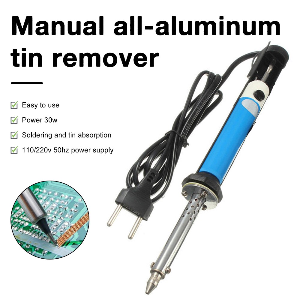 Desoldering Pump Electric Vacuum Station - AC 220V Elektrische Entlötmaschine Stift Lötkolben