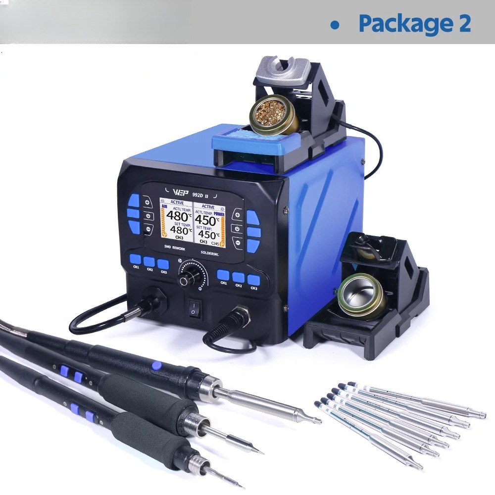 992D-II 2-in-1 LCD-Display Hei – C210 Precision Soldering Station Bewertung und Preis
