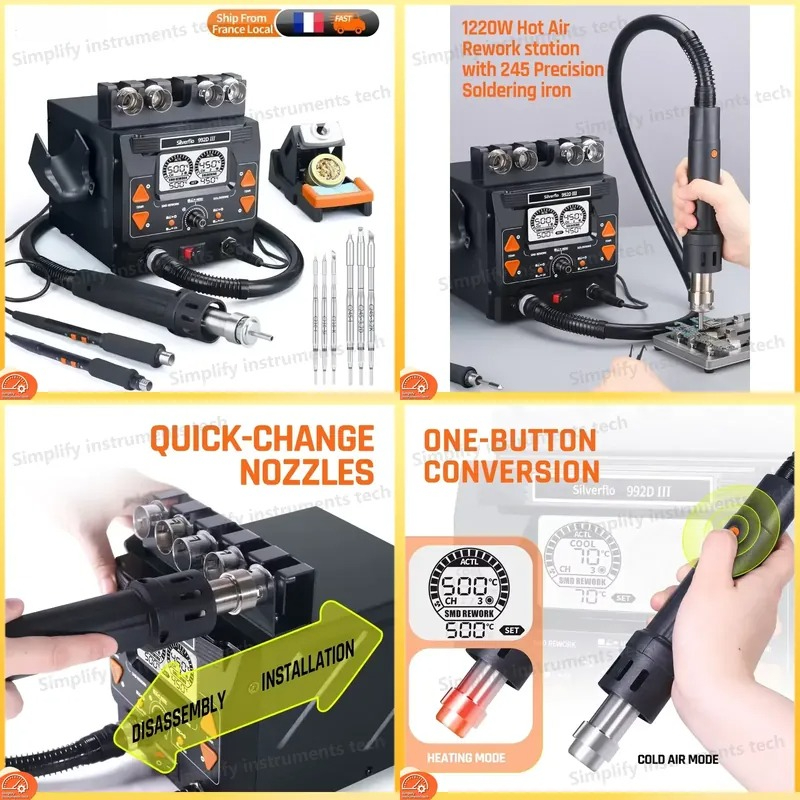 Silverflo 992D III 1220W Lötst – C210 Precision Soldering Station Bewertung und Preis