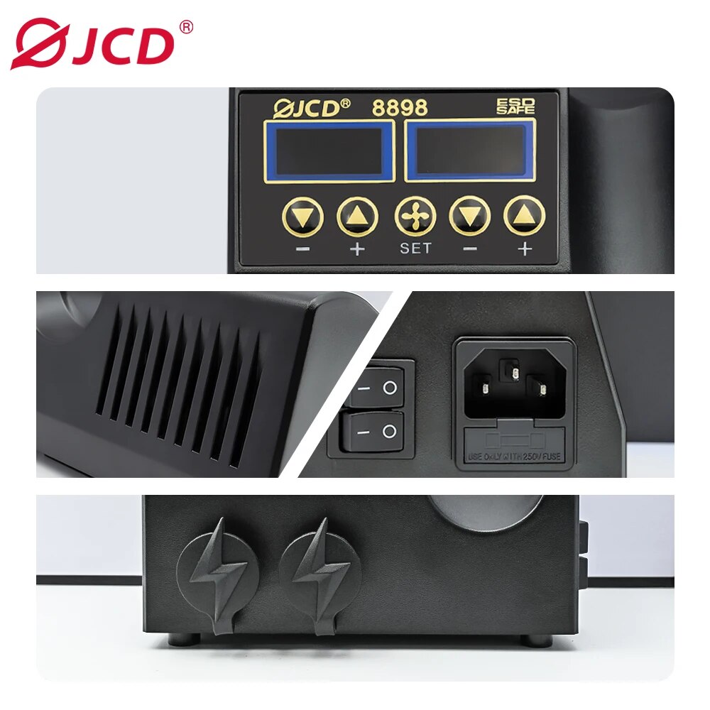 Jcd 750 Löt station w 2 in 1 L – 2 In 1 Soldering Rework Station 750W Bewertung und Preis