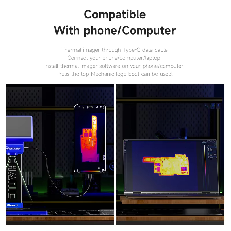 Mechanic iScout 3D Wärmebildan – Thermal Imaging Camera Pcb Repair Bewertung und Preis
