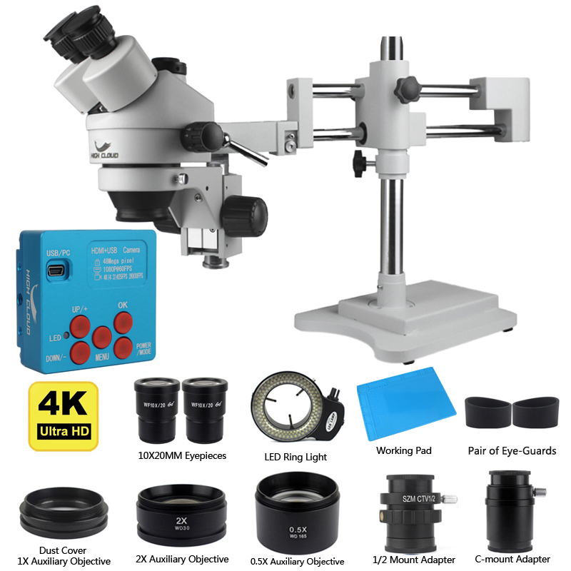 4K 48MP HDMI USB Industrie Kam – Simul-Focal Industrial Microscope 4K Hdmi Bewertung und Preis