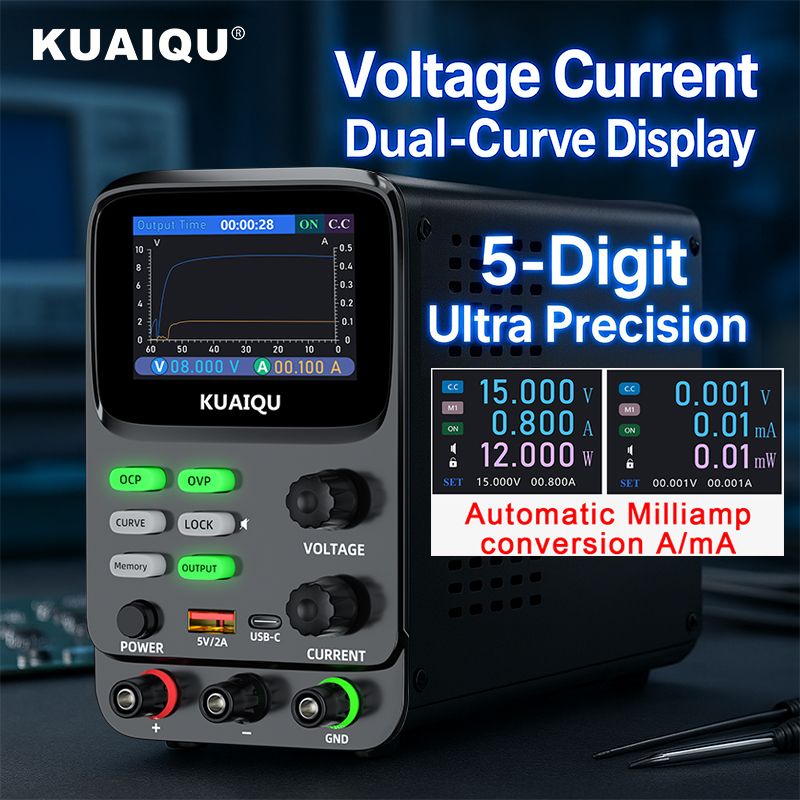 KUAIQU 5-stellige ultrapräzise – High Precision Dc Power Supply 30V 10A Bewertung und Preis