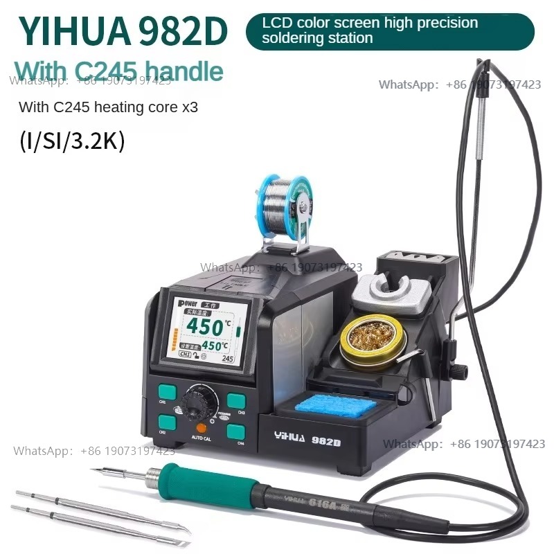 982D Digitale Schnellheiz-Löts – C210 Precision Soldering Station Bewertung und Preis