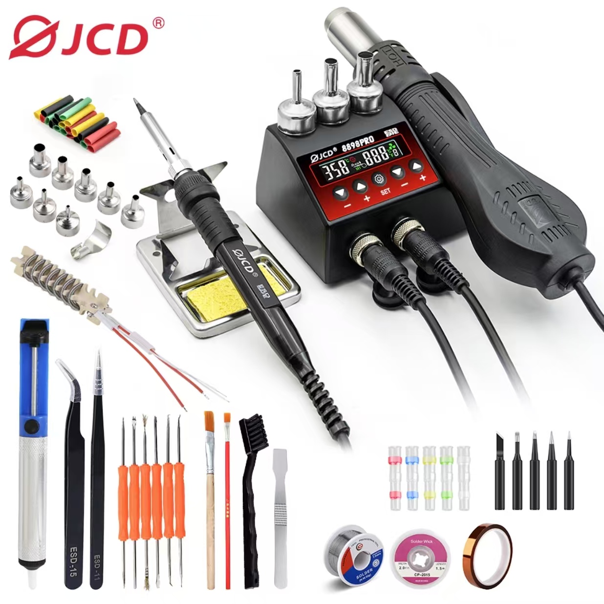 750 W SMD Rework Lötstation 2  – 2 In 1 Soldering Rework Station 750W Bewertung und Preis