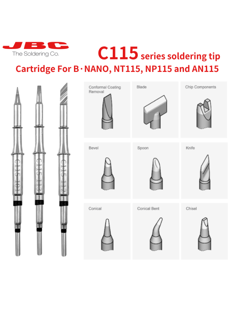 Original JBC C115 Patronen Löt – C115 Nano Soldering Iron Station Bewertung und Preis