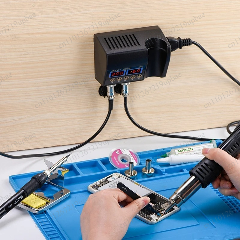 8898 2-in-1 750W LCD Digital-L – 2 In 1 Soldering Rework Station 750W Bewertung und Preis