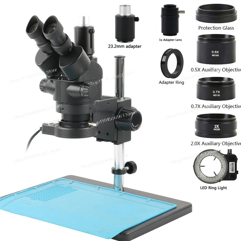 Industrielles Labor-Trinokular – Trinocular Stereo Microscope 7X-45X Bewertung und Preis