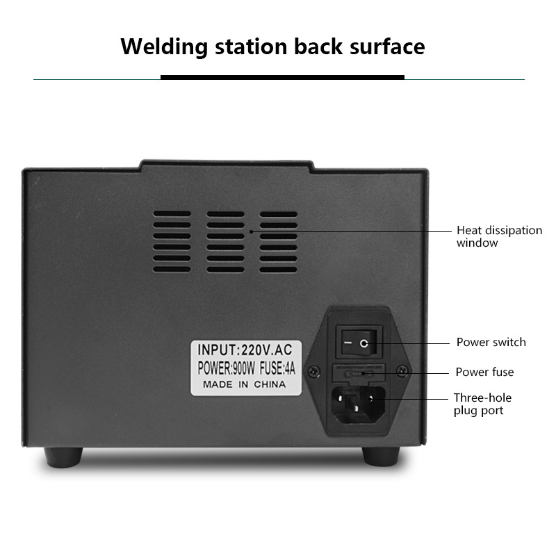 1000W220/110V 861DW HeatGun Bl – Hot Air Rework Station 861Dw Bewertung und Preis