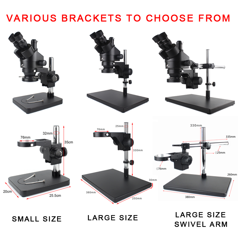 Simul-Brenn 7X-45X Kontinuierl – Trinocular Stereo Microscope 7X-45X Bewertung und Preis
