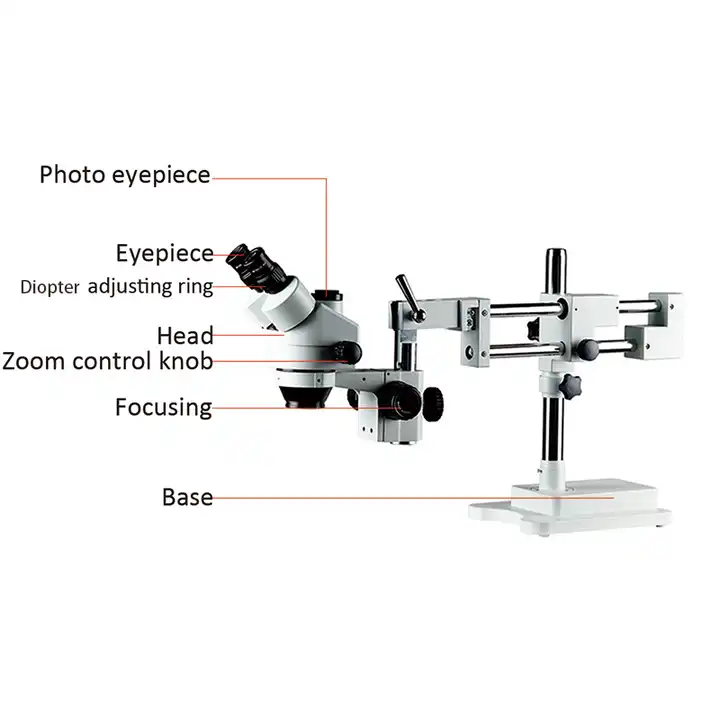 7X-45X Zoom Stereo-Schweißmikr – Trinocular Stereo Microscope 7X-45X Bewertung und Preis