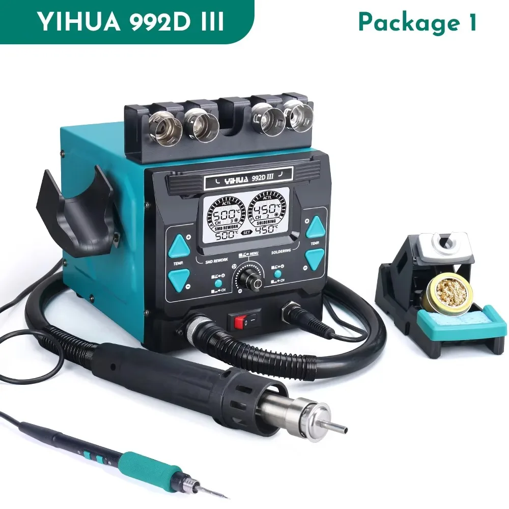 YIHUA992D-III 1000W Hochleistu – C210 Precision Soldering Station Bewertung und Preis