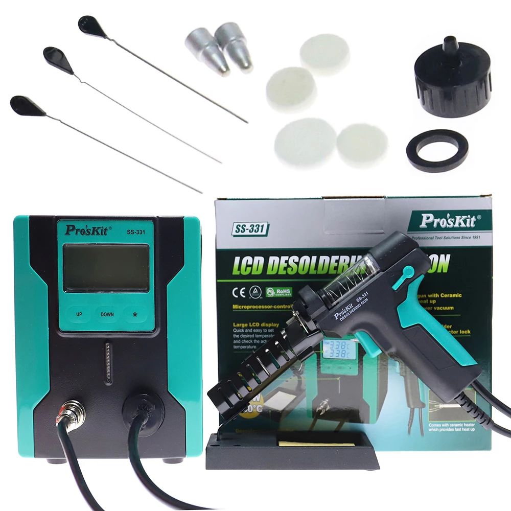 SS-331 LCD Digitale Elektrisch – Desoldering Pump Electric Vacuum Station Bewertung und Preis