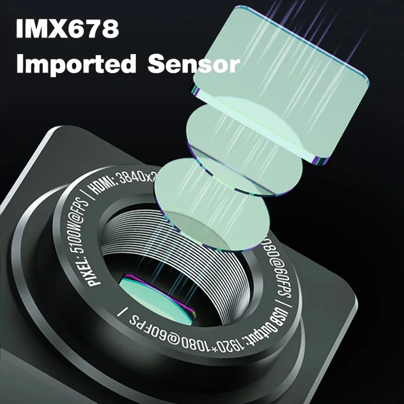 Neuer mechaniker imx 307/415/6 – 4K Microscope Camera Sony Sensor Bewertung und Preis
