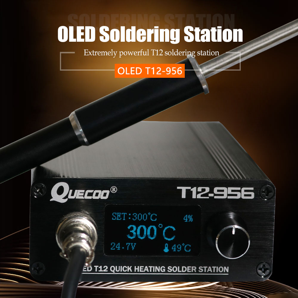 QUECOO T12-956 Löten Digital S – T12 Soldering Station Oled Bewertung und Preis