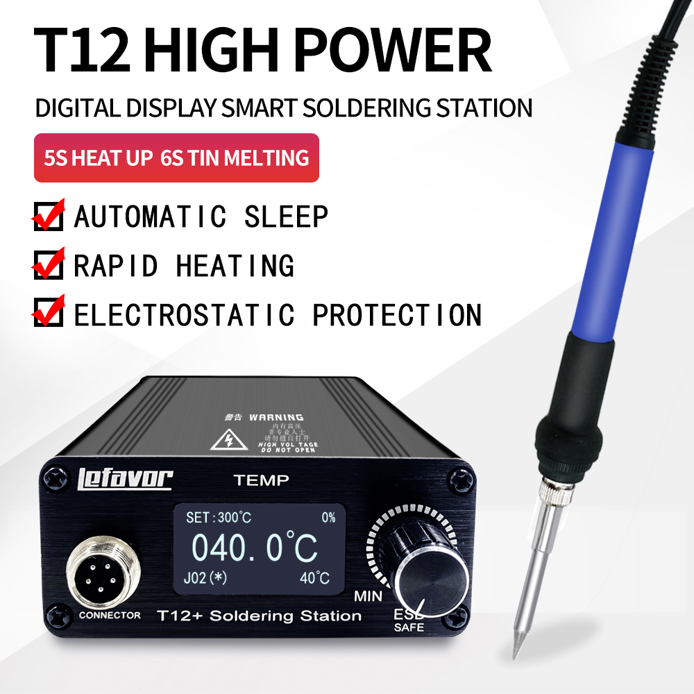 T12 + Lötstation Lötkolben 1,3 – T12 Soldering Station Oled Bewertung und Preis